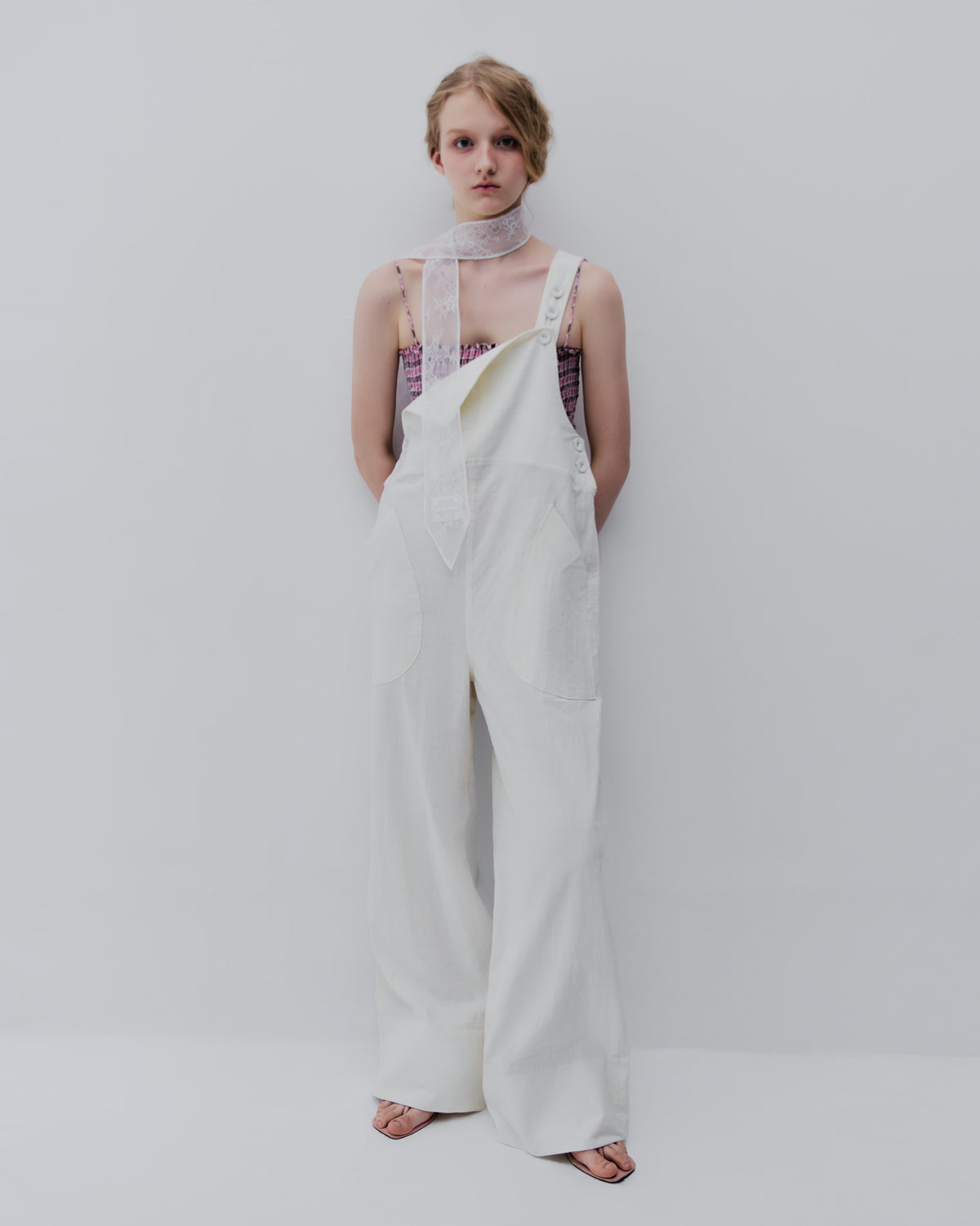 CHLOE JUMPSUIT- Ivory