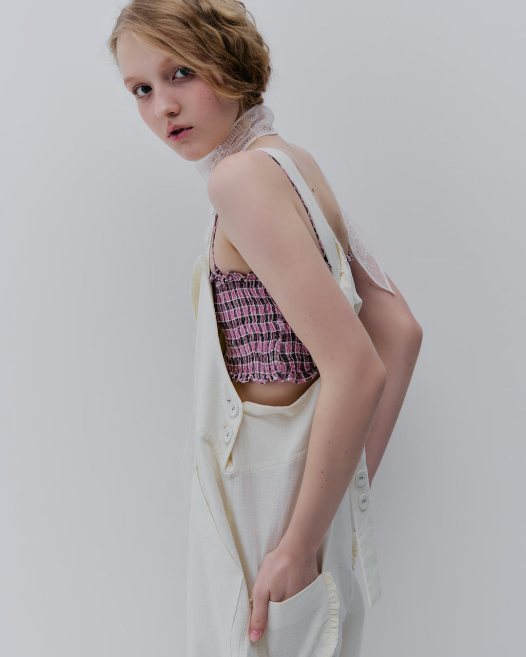 CHLOE JUMPSUIT- Ivory