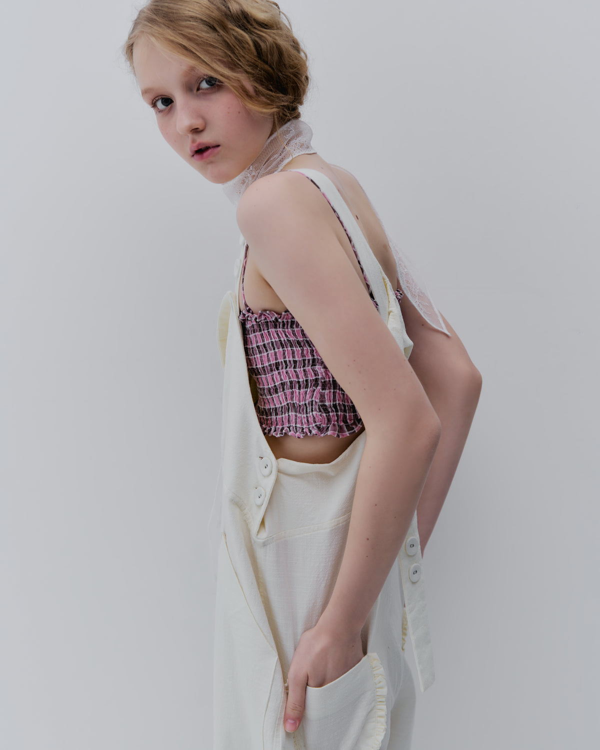CHLOE JUMPSUIT- Ivory