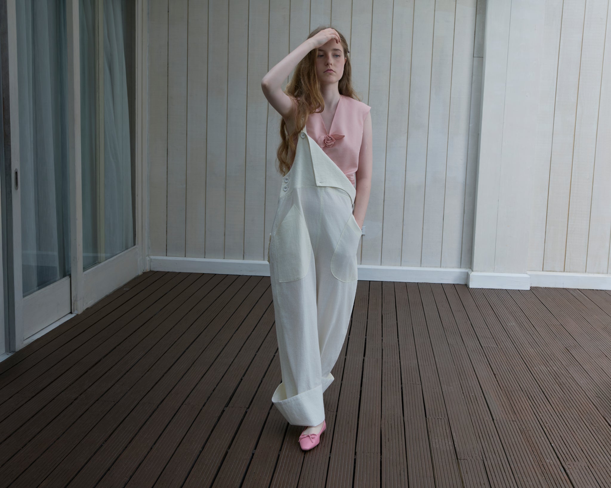 CHLOE JUMPSUIT- Ivory